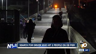 Car hits people, San Diego police cruiser on Ocean Beach Pier