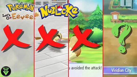 Attempting My First Pokémon Nuzlocke! Pokémon: Let's Go, Eevee! Ep. 1 - Pallet Town