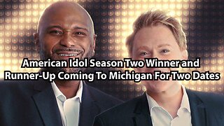 American Idol Season Two Winner and Runner-Up Coming To Michigan For Two Dates