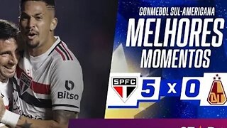 São Paulo 5 x 0 Tolima | Melhores Momentos (COMPLETOS) | Sul Americana 2023 - ATROPELO DO TRICOLOR