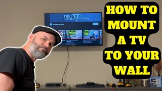 How To Mount A TV To Your Wall