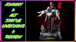Johnny with Alt Statue Unboxing and Review