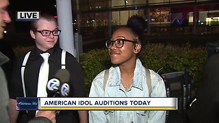 American Idol auditions today in Detroit