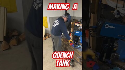 Making a Quench Tank - Parks 50 #homemade #diy #howto