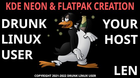 KDE NEON & CREATING FLATPAKS