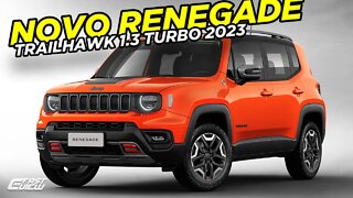 NOVO JEEP RENEGADE TRAILHAWK 1.3 TURBO FLEX 2022! DETALHES DO LANÇAMENTO!!