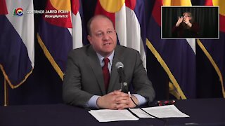 Full news conference: Gov. Polis provides update on South African variant in Colorado, current vaccine rollout process