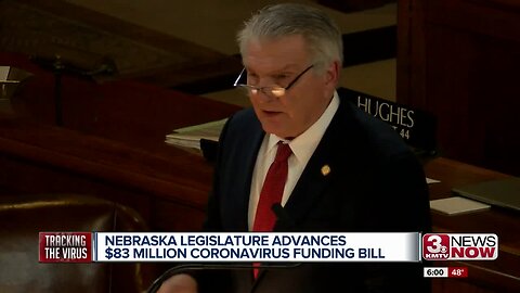 Nebraska legislature advances $83M coronavirus funding bill