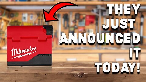 Milwaukee Tool just announced these today