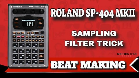 Roland SP-404MK2 Sample Beatmaking Filter Tip
