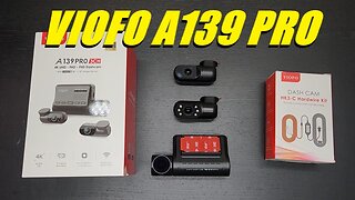 Viofo A139 Pro 4k Review - True 4K 3 Channel Dash Cam