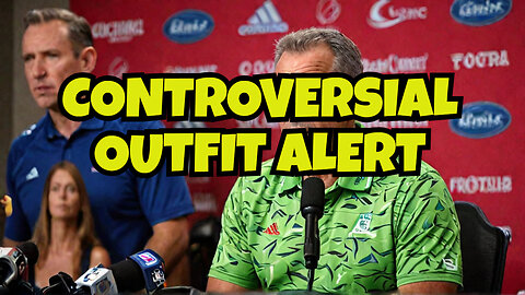 Washington Coach Wore WHAT?! Media in PANIC Over Controversial Shirt!