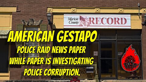 Cops Raid on Newspaper