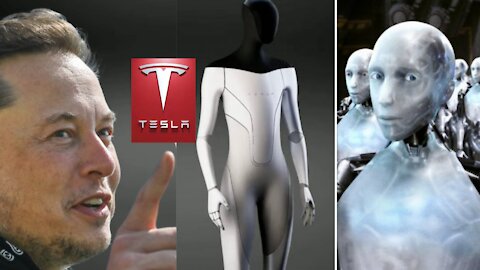 Tesla Bot unveiled by Elon Musk " 2021 "😍😍 New American Robot 🔥🔥