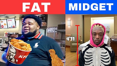 FAT RAPPERS VS MIDGET RAPPERS