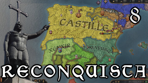 The FIRST CRUSADE | Castille RECONQUISTA Crusader Kings 3 Pt 8