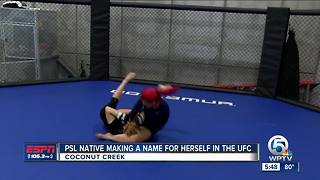 Local UFC Fighter becoming a star