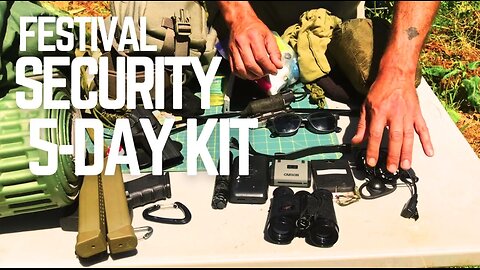 FESTIVAL Armed Security Guard Kit Load Out