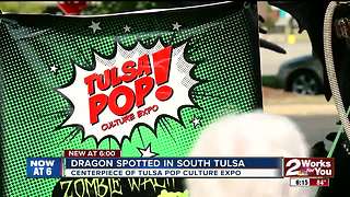 Dragon spotted in South Tulsa