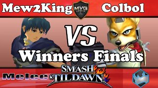 COG MVG|Mew2King (Sheik & Marth) vs. SS|Colbol (Fox) - Melee Winners Finals - Smash 'til Dawn