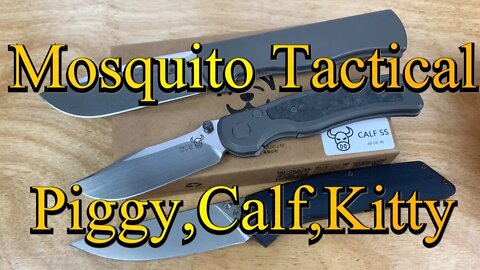 Puppy Knives & Tools / Mosquito Tactical Calf / includes disassembly/ obscure brand but great knives