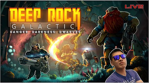 🔴 LIVE Deep Rock Galactic Minecraft With Guns
