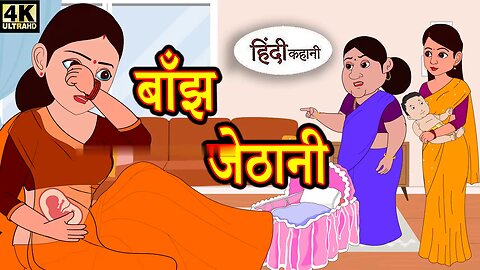 बाँझ जेठानी | Hindi Story | Moral Stories | Kahaniya | Hindi Stories | Hindi Kahaniya | New Story