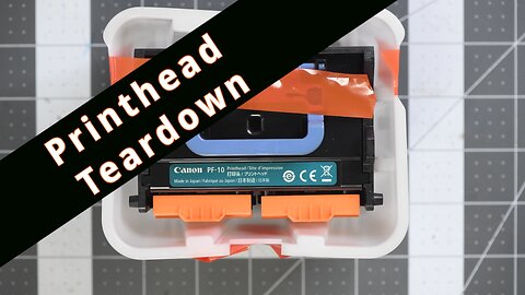 What Could Possibly be in a $700 Printhead – PF-10 Teardown