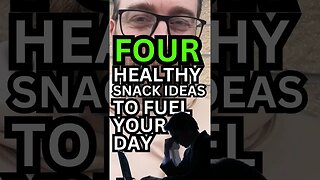 FOUR Healthy Snack Ideas To Fuel Your Day #shorts