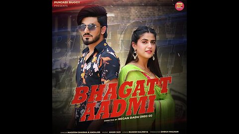 BHAGATT AADMI SONG 2022 MASOOM SHARMA,PRANJAL DAHIYA