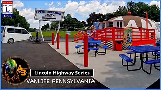 Lincoln Highway Roadside Attractions The Igloo Delicious Ice Cream Everett Pennsylvania Van life USA