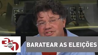 Madureira: Em nenhum momento se discute uma maneira para baratear as eleições