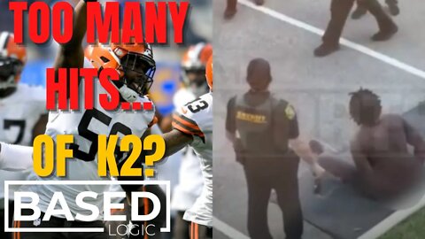 NFL Player Gets BUTT-NAKED, Then Tackles Cops.