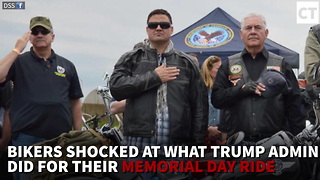 Bikers Shocked At What Trump Admin Did For Their Memorial Day Ride