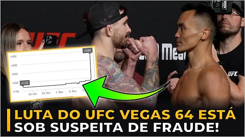 LUTA DO UFC VEGAS 64 É INVESTIGADA POR SUSPEITA DE ESQUEMA DE APOSTAS!