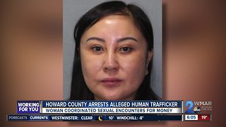 Woman charged with human trafficking at Laurel hotel