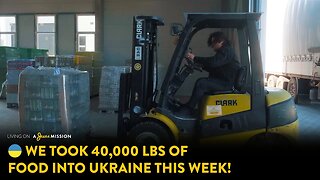 🚨We took 40,000+ pounds of food to Ukraine this week 🇺🇦