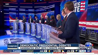 Round 2 of Democratic Presidential Debates