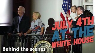 Behind the scenes of 4th of July at the White House.