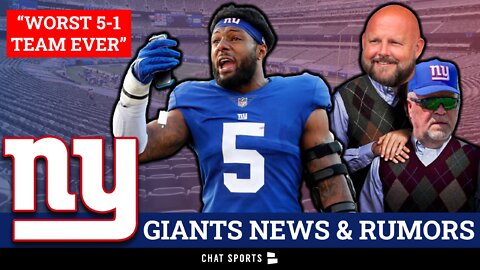 NY Giants News: WORST 5-1 Team EVER? Underdogs vs. Jaguars?! Daniel Jones QB1? Thibodeaux Shows Up