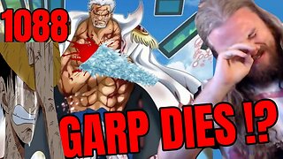 One Piece Chapter 1088 Reaction Garp DEATH REACTION GARP IS KILLED OF OMG ワンピース1088リアクション ワンピ