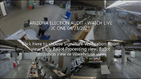 AZ Election Audit - Live Stream, Click Link In Video Details To Watch!