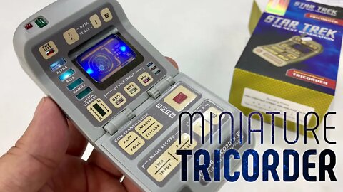 Star Trek: Light-and-Sound Tricorder (Miniature Editions) with Book Review