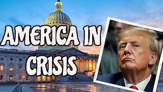 TRUMP INDICTMENT AMERICA IN CRISIS