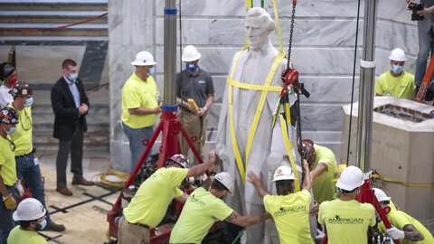 Jefferson Davis Statue Removed From Kentucky Capitol