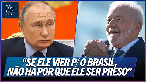 Lula diz que Putin não seria preso no Brasil, mas recua: "Nem sabia da existência desse Tribunal"