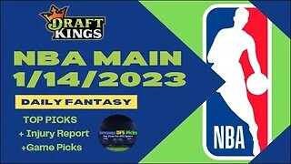 Dreams Top Picks NBA DFS Today Main Slate 1/14/23 Daily Fantasy Sports Strategy DraftKings