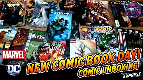 New COMIC BOOK Day - Marvel & DC Comics Unboxing June 29, 2022 - New Comics This Week 6-29-2022
