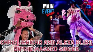 Chris Jericho and Alexa Bliss on The Masked Singer