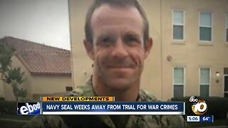 Navy SEAL weeks away from trial for war crimes